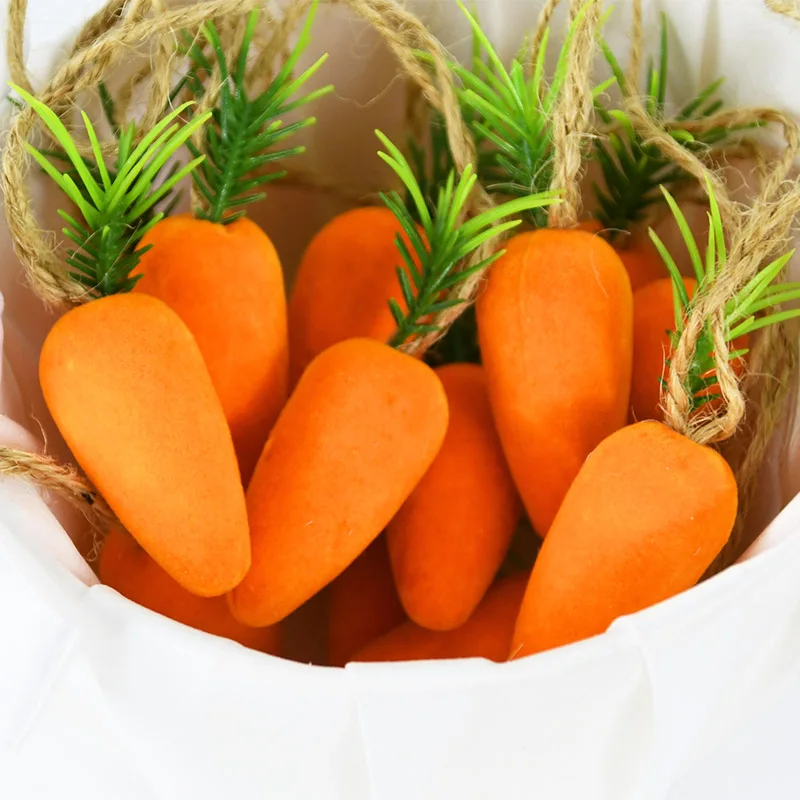10pcs Simulation Carrot Artificial Easter Pendant Fake Fruit Vegetable Festival Party Home Hanging Ornament Cartoon Photo Props
10pcs Simulation Carrot Artificial Easter Pendant Fake Fruit Vegetable Festival Party Home Hanging Ornament Cartoon Photo Props