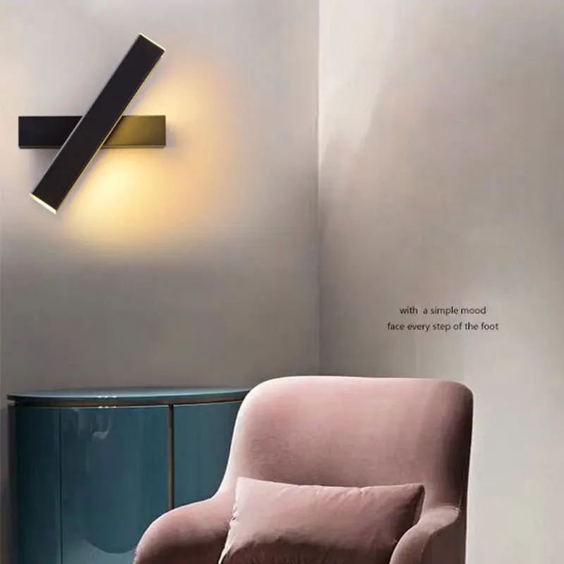 Современный Алюминий светодиодный настенный светильник простой Регулируемый светильник ing Ресторан Бар гостиной крыльцо подсветка стен в ... 
Современный Алюминий светодиодный настенный светильник простой Регулируемый светильник ing Ресторан Бар гостиной крыльцо подсветка стен в ...