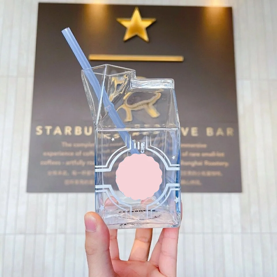 Star Dad Cup Milk Carton Future Environmental Protection Cupl Gradient Blue Glass Straw Cup Coffee Mug with Straw Water Bottle
Star Dad Cup Milk Carton Future Environmental Protection Cupl Gradient Blue Glass Straw Cup Coffee Mug with Straw Water Bottle