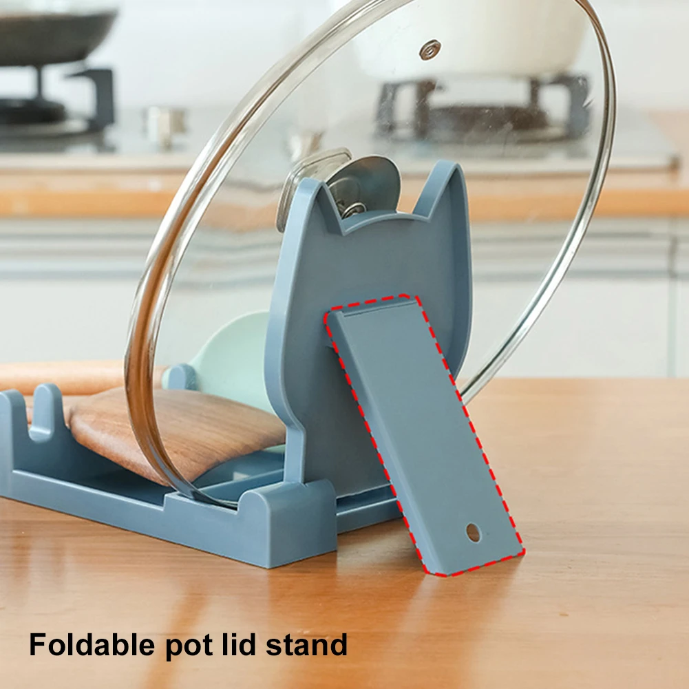 Kitchen Washable Pot Lid Holder Spoon Rest Foldable Utensil Rest Lid Organizer For Home Kitchenware Supplies Gadgets Tools
Kitchen Washable Pot Lid Holder Spoon Rest Foldable Utensil Rest Lid Organizer For Home Kitchenware Supplies Gadgets Tools