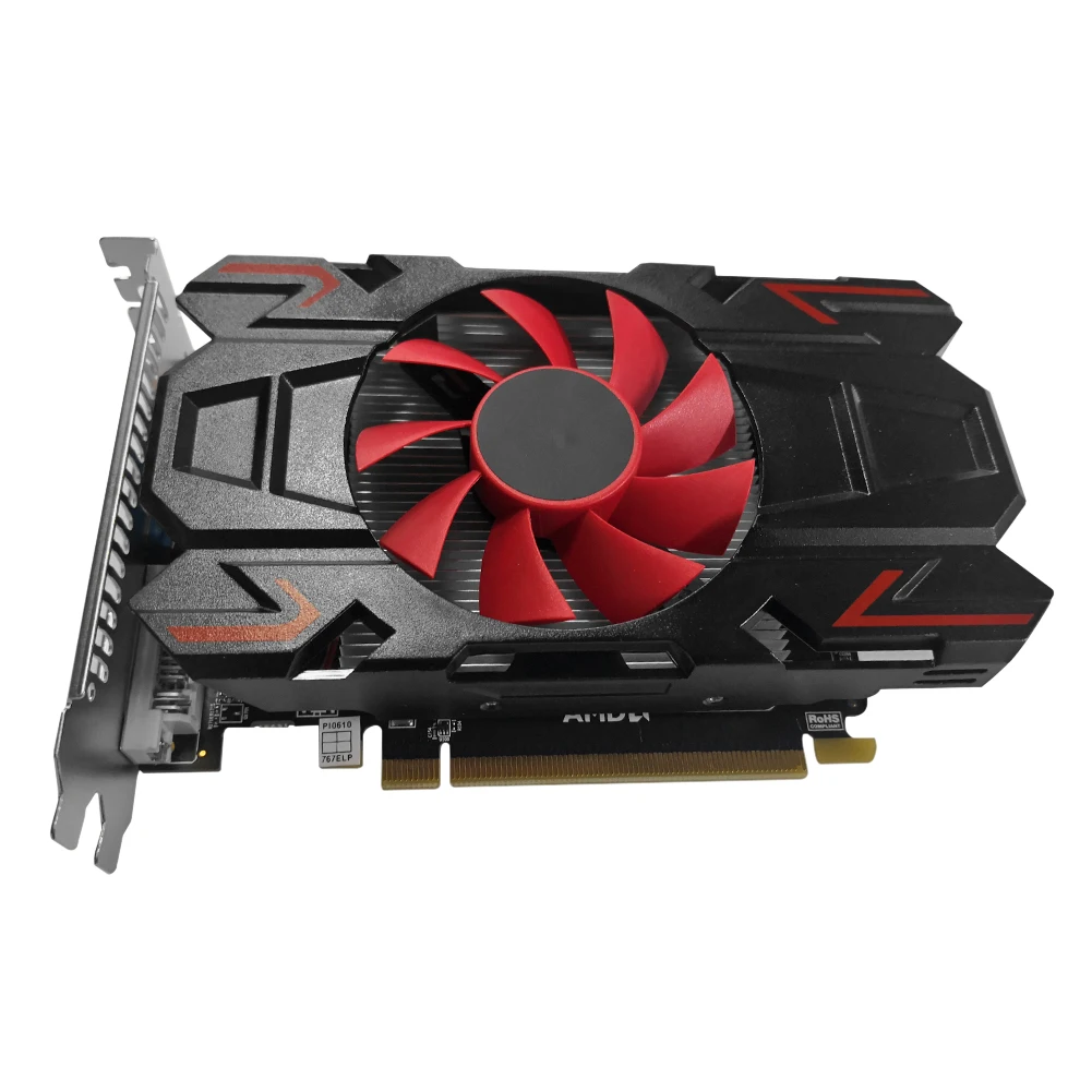 Видеокарта ATI7670 1 ГБ DDR5 128 бит компьютерная дискретная видеокарта с красным охлаждающим вентилятором HDMI-Совместимость + интерфейс VGA + DVI
Видеокарта ATI7670 1 ГБ DDR5 128 бит компьютерная дискретная видеокарта с красным охлаждающим вентилятором HDMI-Совместимость + интерфейс VGA + DVI
