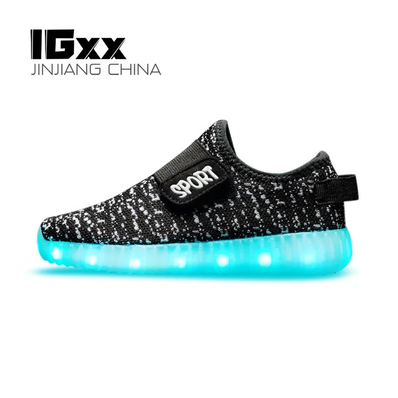 IGxx LED Light Up Shoes LED For Kids Hook&Loop Best Gift USB Charging Glowing LED Girls Shoes Child Luminous Sneaker Toddler
IGxx LED Light Up Shoes LED For Kids Hook&Loop Best Gift USB Charging Glowing LED Girls Shoes Child Luminous Sneaker Toddler