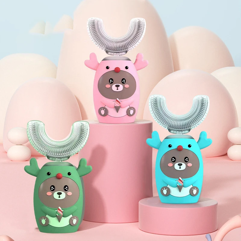 Smart 360 Degress U Sonic Electric Toothbrush for Kid Cartoon Pattern Tooth Brush Electric Teeth Tooth Brush with USB Charging
Smart 360 Degress U Sonic Electric Toothbrush for Kid Cartoon Pattern Tooth Brush Electric Teeth Tooth Brush with USB Charging