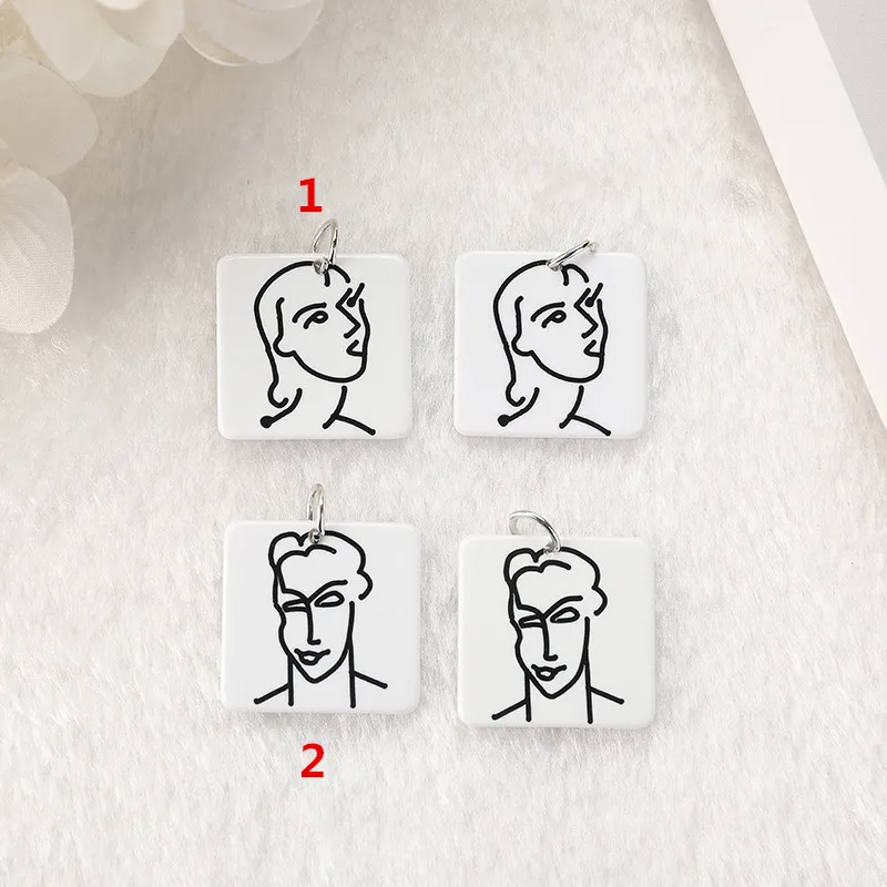 10 Pcs Acrylic Card Charms with Cartoon Figure For DIY Decoration Necklace Earring Keychain Brooch Hair Accessories
10 Pcs Acrylic Card Charms with Cartoon Figure For DIY Decoration Necklace Earring Keychain Brooch Hair Accessories