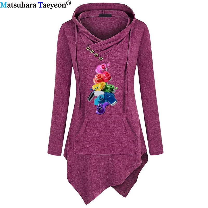 New 90s Vogue Women's Hoodie Fashion Female Hoodies Harajuku Lady Cosmetics 3D Irregular Printed Clothing Streetwear Women
New 90s Vogue Women's Hoodie Fashion Female Hoodies Harajuku Lady Cosmetics 3D Irregular Printed Clothing Streetwear Women