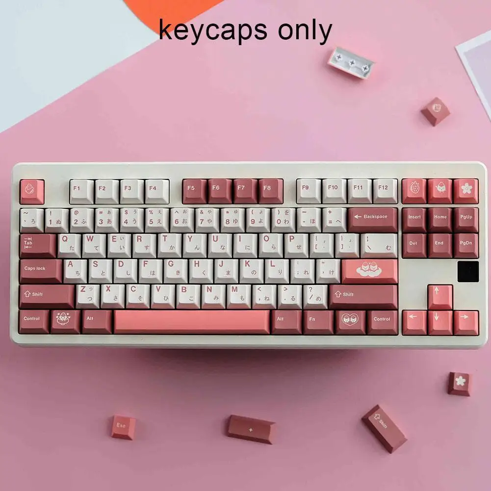 129 Keys/Set GMK Daifuku Keycaps PBT Dye Sublimation Key Caps Profile Keycap For 61 64 68 84 96 980 104 Layout Keyboards
129 Keys/Set GMK Daifuku Keycaps PBT Dye Sublimation Key Caps Profile Keycap For 61 64 68 84 96 980 104 Layout Keyboards