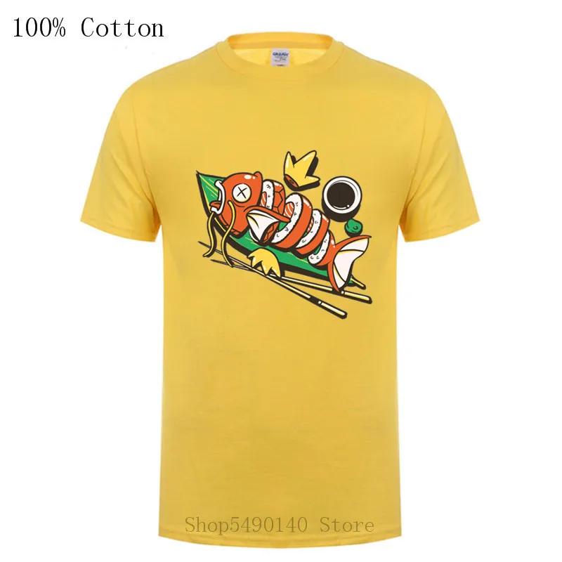 Мужская Уличная футболка в японском стиле восхитительная Японская еда суши