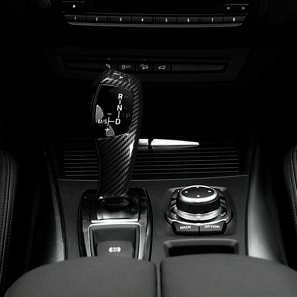 Car Gear Shift Knob Cover For BMW 5 Series X5 X6 E60 2008-2010 E70 E71 2008 Interior Accessories Decorative Cover Trim
Car Gear Shift Knob Cover For BMW 5 Series X5 X6 E60 2008-2010 E70 E71 2008 Interior Accessories Decorative Cover Trim