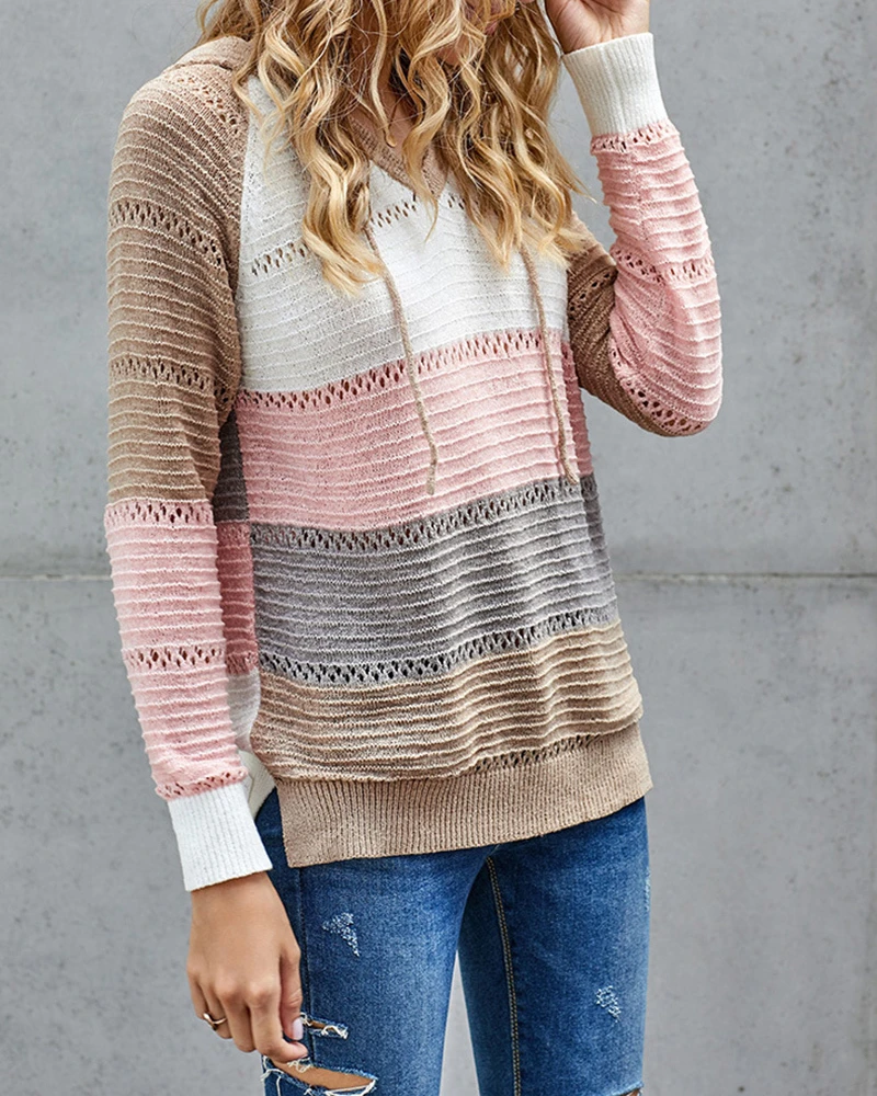 Knitted Women's Sweaters Oversized Autumn Winter Female Clothes Long Sleeve Jumper Hoody Streetwear Aesthetic Patchwork Pullover
Knitted Women's Sweaters Oversized Autumn Winter Female Clothes Long Sleeve Jumper Hoody Streetwear Aesthetic Patchwork Pullover