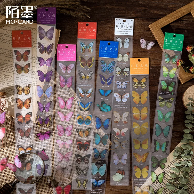 Do-Re-Mi Kawaii Butterfly For Stationery Supplies PET Material Animal Stickers Bullet Journal Scrapbooking Label Stickers
Do-Re-Mi Kawaii Butterfly For Stationery Supplies PET Material Animal Stickers Bullet Journal Scrapbooking Label Stickers