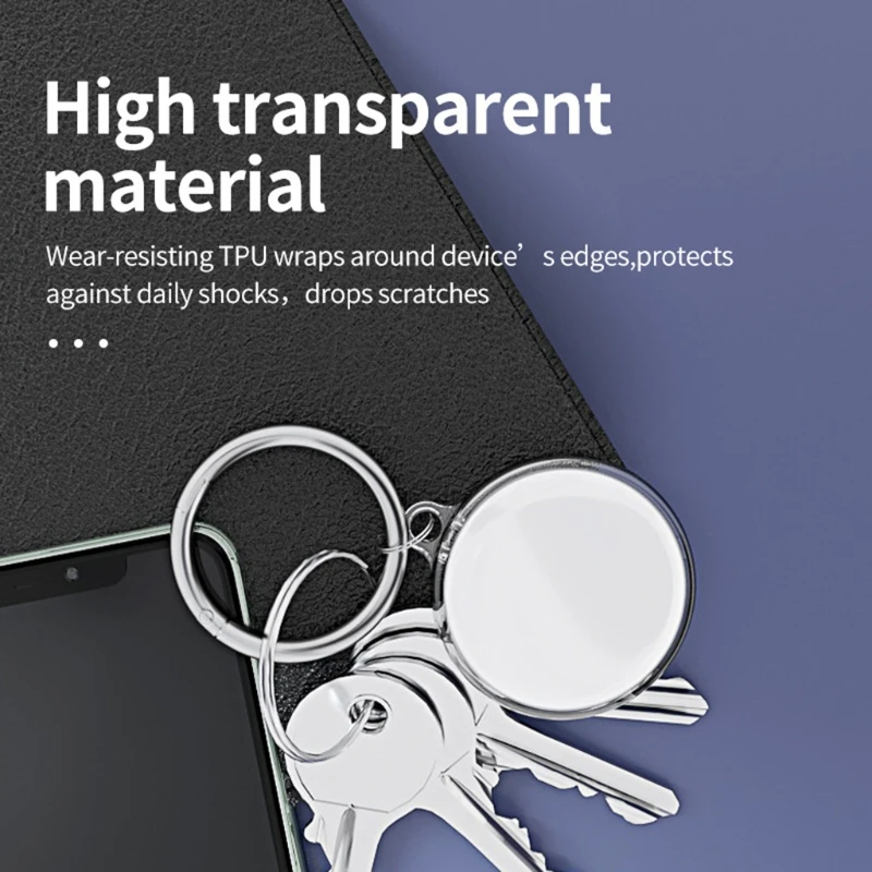 Durable Protective Cover Transparent Case Tracker Protector for AirTags Tracker P9YA
Durable Protective Cover Transparent Case Tracker Protector for AirTags Tracker P9YA