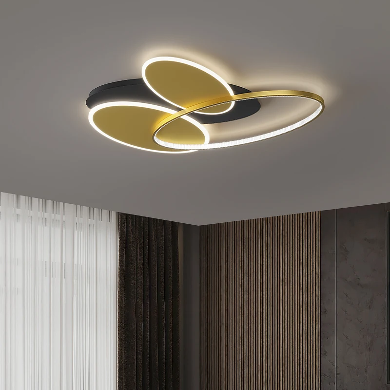 New Style Ceiling Lights for Living Room Bedroom Study Room Office Corridor Gold and Black Colors Lights Mounted 110V 220V
New Style Ceiling Lights for Living Room Bedroom Study Room Office Corridor Gold and Black Colors Lights Mounted 110V 220V