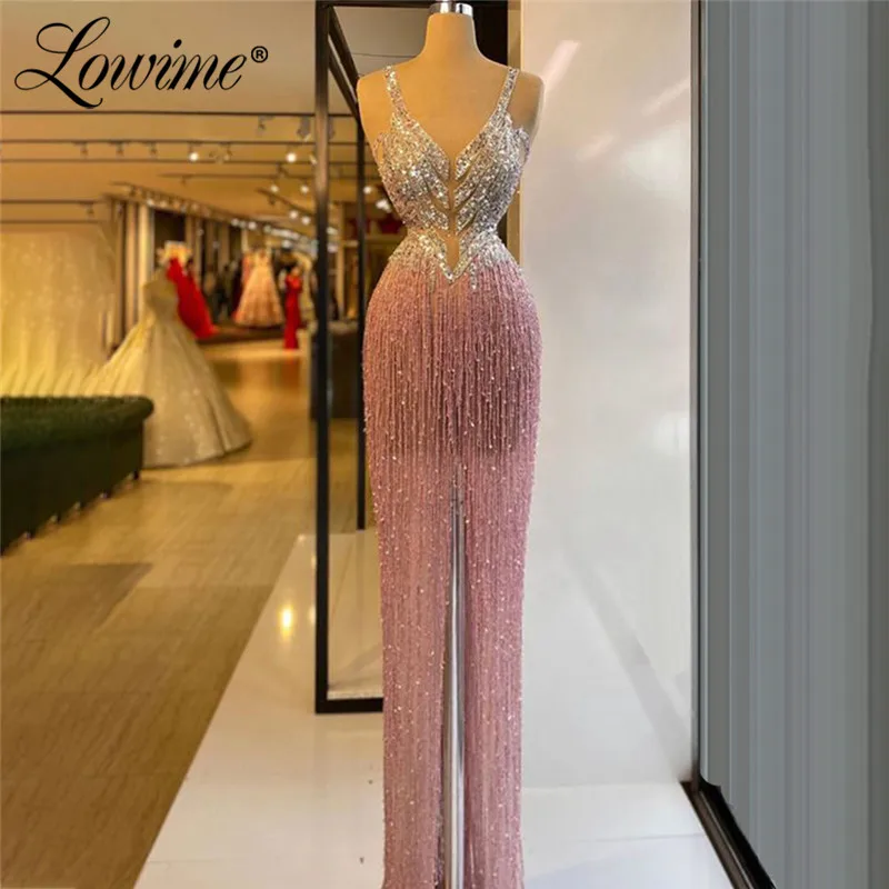 Heavy Beading Tassel Evening Dresses Customized Plus Pink Formal Party Dress 2021 Crystals Stones Arabic Prom Dresses Vestidos
Heavy Beading Tassel Evening Dresses Customized Plus Pink Formal Party Dress 2021 Crystals Stones Arabic Prom Dresses Vestidos