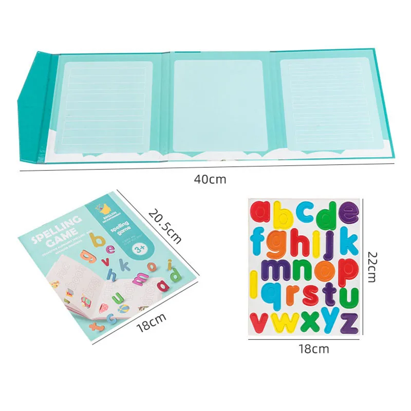 Magnetic Word Game for Children Early Education Toys Enlightenment English Alphabet Cardboard Puzzle Baby Learning Toys Gift
Magnetic Word Game for Children Early Education Toys Enlightenment English Alphabet Cardboard Puzzle Baby Learning Toys Gift