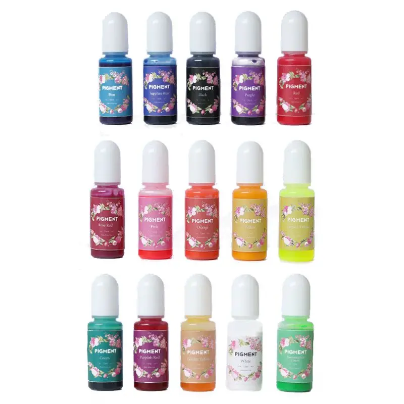 15 Colors Epoxy Resin Pigment Epoxy Resin Dye Resin Jewelry Making DIY Crafts
15 Colors Epoxy Resin Pigment Epoxy Resin Dye Resin Jewelry Making DIY Crafts