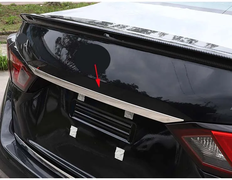 Стальная накладка на крышку багажника для Nissan Altima 4DR Sedan A 2019-2020
Стальная накладка на крышку багажника для Nissan Altima 4DR Sedan A 2019-2020