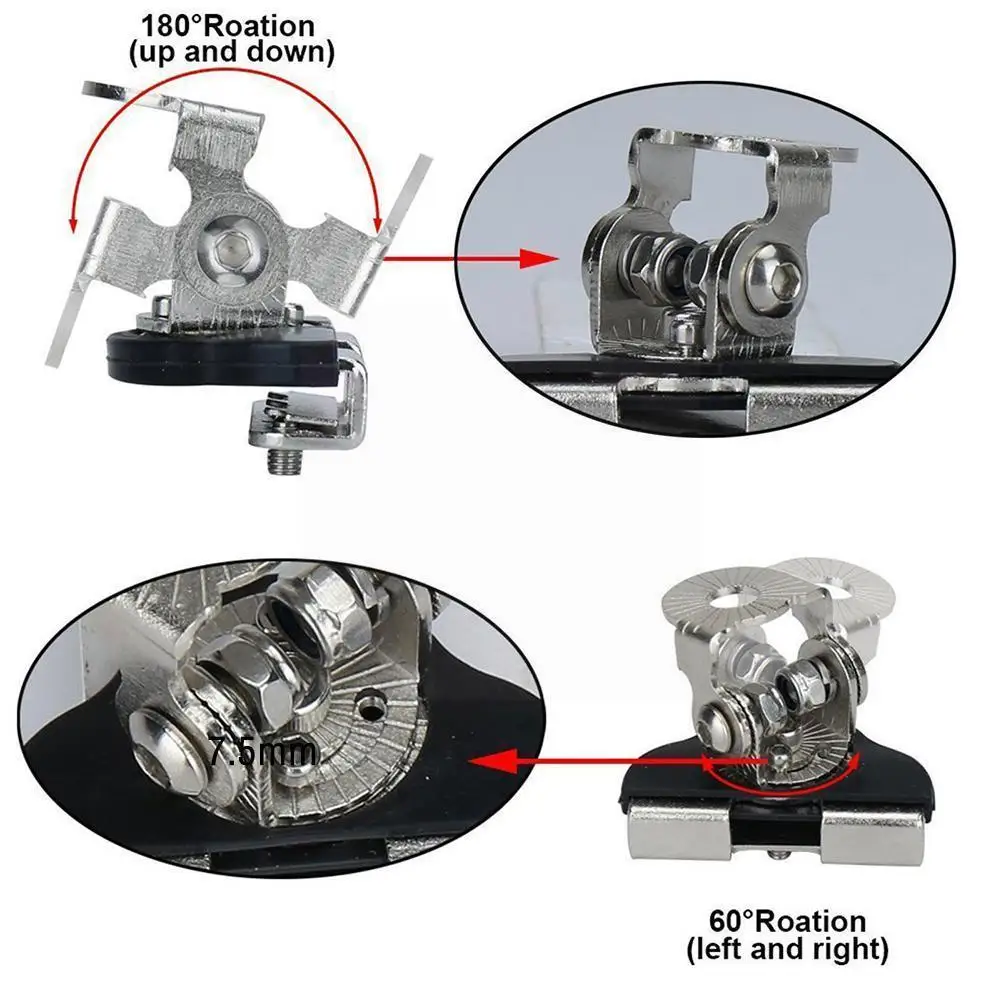 Steel Car Hood Headlight Bracket Pillar Hood Mount Support Holder Rotatable 2pcs/set Bracket Accessories Headlamp M6x9
Steel Car Hood Headlight Bracket Pillar Hood Mount Support Holder Rotatable 2pcs/set Bracket Accessories Headlamp M6x9