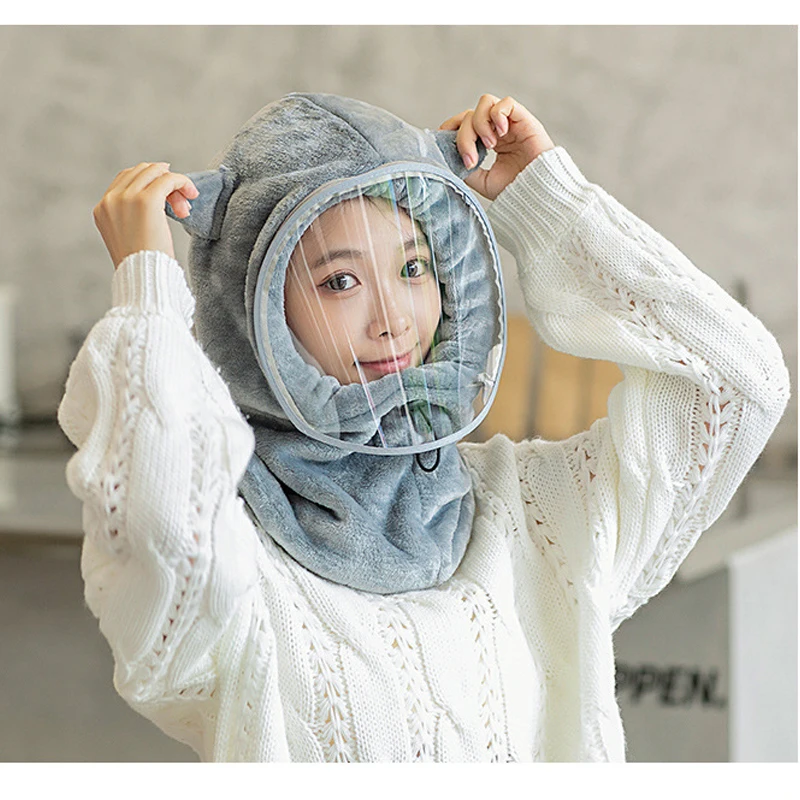 Autumn and Winter warm hat New Ear Protection Hat Plus Velvet Warm Hat Knitted Hat with Mask Flannel Cycling climbing hat
Autumn and Winter warm hat New Ear Protection Hat Plus Velvet Warm Hat Knitted Hat with Mask Flannel Cycling climbing hat