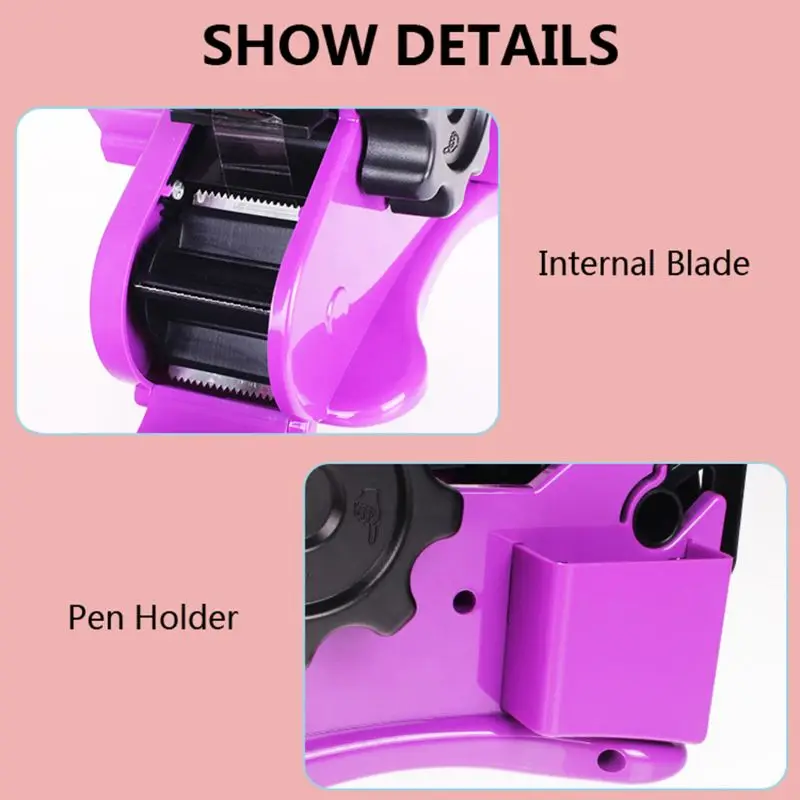 Semi-Auto Tape Dispenser With 35mm Fixed Length Tape Cutter Desktop Office Packing Home Tools
Semi-Auto Tape Dispenser With 35mm Fixed Length Tape Cutter Desktop Office Packing Home Tools