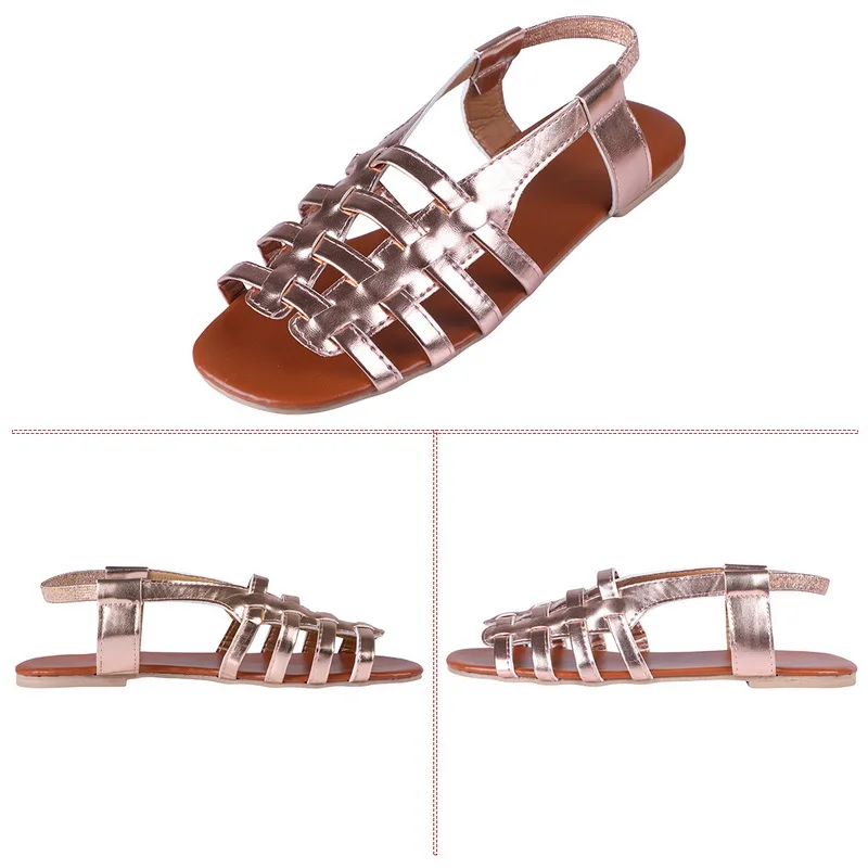 Women Sandals Woman Summer Hollow Out Roman Shoes 2020 Women's Gladiator Open Toe Beach Flats Ladies Footwear Plus Size 35-43
Women Sandals Woman Summer Hollow Out Roman Shoes 2020 Women's Gladiator Open Toe Beach Flats Ladies Footwear Plus Size 35-43