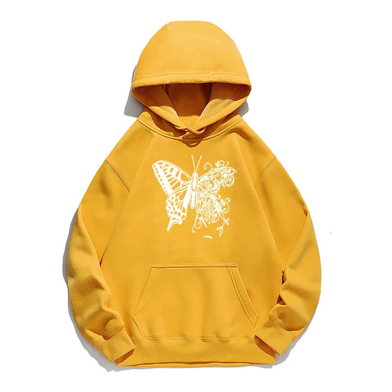 Women Hoodie Butterfly Printed Hoodies Women Fleece Long Sleeve Loose Sweatshirt with Hat Girls Pullovers Winter
Women Hoodie Butterfly Printed Hoodies Women Fleece Long Sleeve Loose Sweatshirt with Hat Girls Pullovers Winter