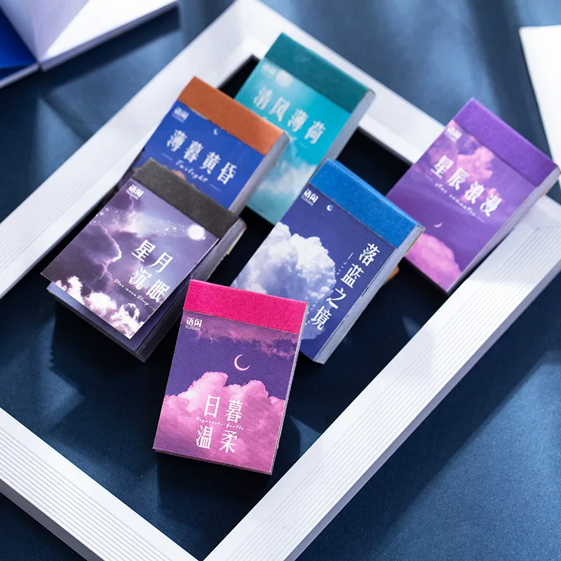 50 sheets/book Sky Island Decorative Stickers Scrapbooking Stick Label Diary Album stationery Sticker Accessories
50 sheets/book Sky Island Decorative Stickers Scrapbooking Stick Label Diary Album stationery Sticker Accessories