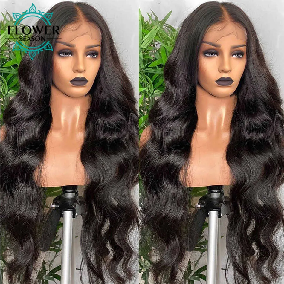 Transparent HD Lace Front Human Hair Wigs 180% Brazilian Body Wave 13x6 Lace Front Wig With Baby Hair for women FlowerSeason
Transparent HD Lace Front Human Hair Wigs 180% Brazilian Body Wave 13x6 Lace Front Wig With Baby Hair for women FlowerSeason