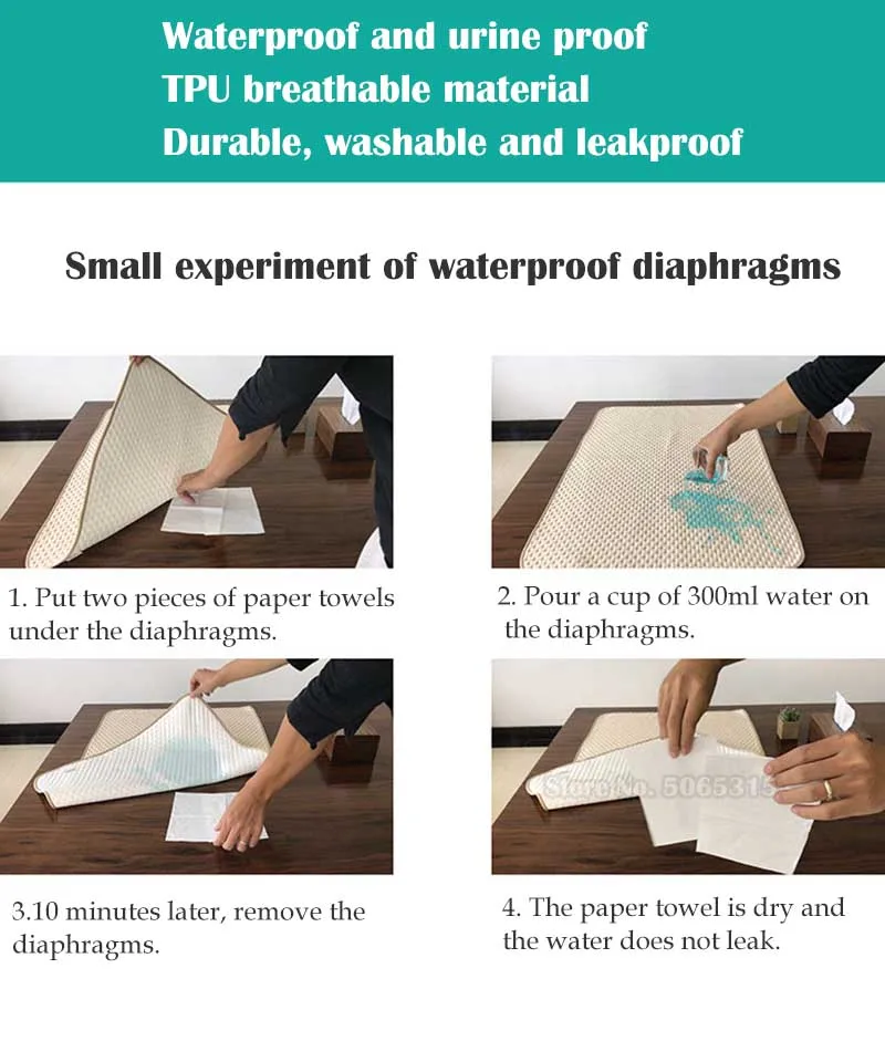 Adult diaphragms waterproof washable large size old people can't wet mattress sheet super large old people's bed care pad
Adult diaphragms waterproof washable large size old people can't wet mattress sheet super large old people's bed care pad