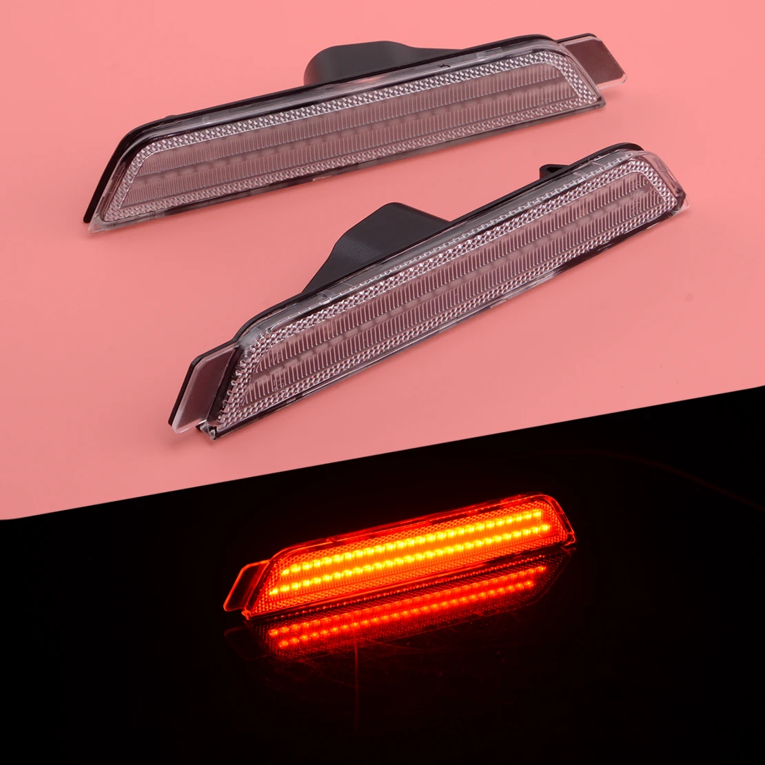 1 Pair Rear Side Marker Light Turn Signal Lamp LED Clear Lens Car 12V 5W Fit for Chevy Camaro 2010 2011 2012 2013 2014 2015 
1 Pair Rear Side Marker Light Turn Signal Lamp LED Clear Lens Car 12V 5W Fit for Chevy Camaro 2010 2011 2012 2013 2014 2015