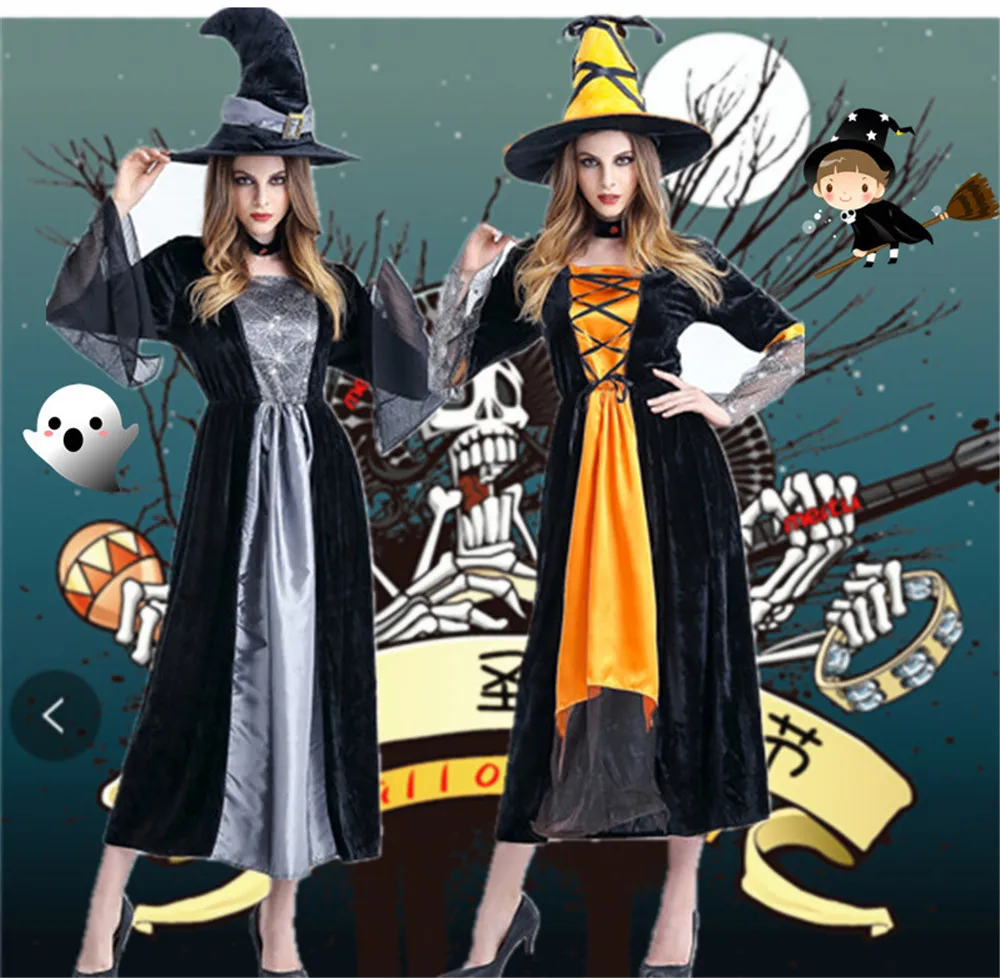 Halloween Carnival Purim festival Horror Witch Cosplay Vampire Ghost Queen Stage Pack Nightclub Theme Party Costume Fancy Dress
Halloween Carnival Purim festival Horror Witch Cosplay Vampire Ghost Queen Stage Pack Nightclub Theme Party Costume Fancy Dress