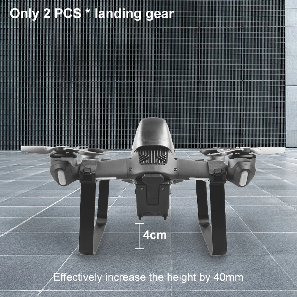 2pcs Landing Gear Extended Increase 4cm Heighten Support Quick Release Black Durable Drone Accessories Bracket For DJI FPV Combo
2pcs Landing Gear Extended Increase 4cm Heighten Support Quick Release Black Durable Drone Accessories Bracket For DJI FPV Combo