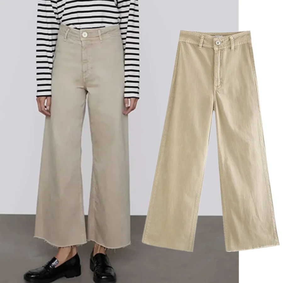 Withered England High Street Vintage High Waist Loose Wide Leg Pants Women Casual Pantalones Mujer Pantalon Femme Trousers Women
Withered England High Street Vintage High Waist Loose Wide Leg Pants Women Casual Pantalones Mujer Pantalon Femme Trousers Women
