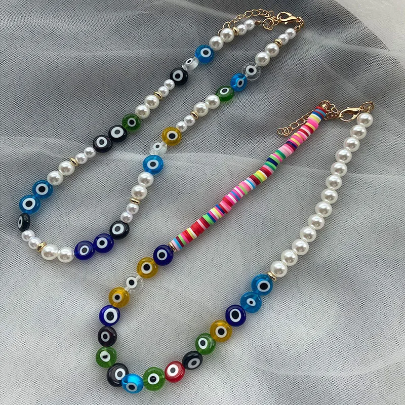 Kiwiberry Female Soft Pottery Pearl Necklace Ins Clavicle Chain Chokers Necklaces Simple Pearl Necklace Glazed Eyes Clavicle
Kiwiberry Female Soft Pottery Pearl Necklace Ins Clavicle Chain Chokers Necklaces Simple Pearl Necklace Glazed Eyes Clavicle