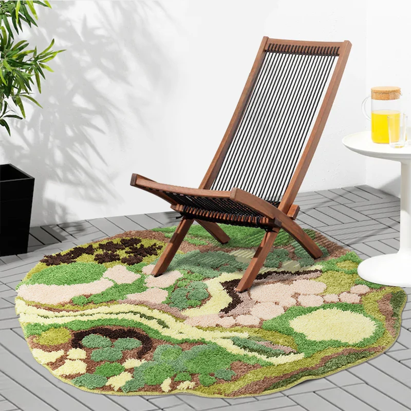 Round 3D Moss Area Rug for Living Room Green Moss Carpet Bedroom Bedside Children's Room Tatami Floor Mat Anti-slip Shaggy Rugs
Round 3D Moss Area Rug for Living Room Green Moss Carpet Bedroom Bedside Children's Room Tatami Floor Mat Anti-slip Shaggy Rugs