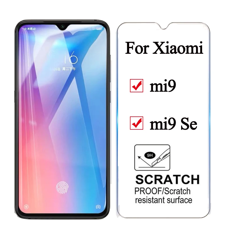 Защитное стекло на xiaomi mi9 закаленное Защитная пленка для ksiomi xiomi mi 9 se t pro экране xiamo