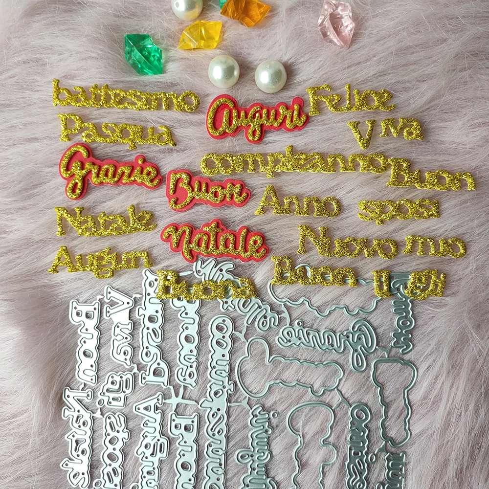 New Italy words metal cutting die mould scrapbook decoration embossed photo album decoration card making DIY handicrafts
New Italy words metal cutting die mould scrapbook decoration embossed photo album decoration card making DIY handicrafts