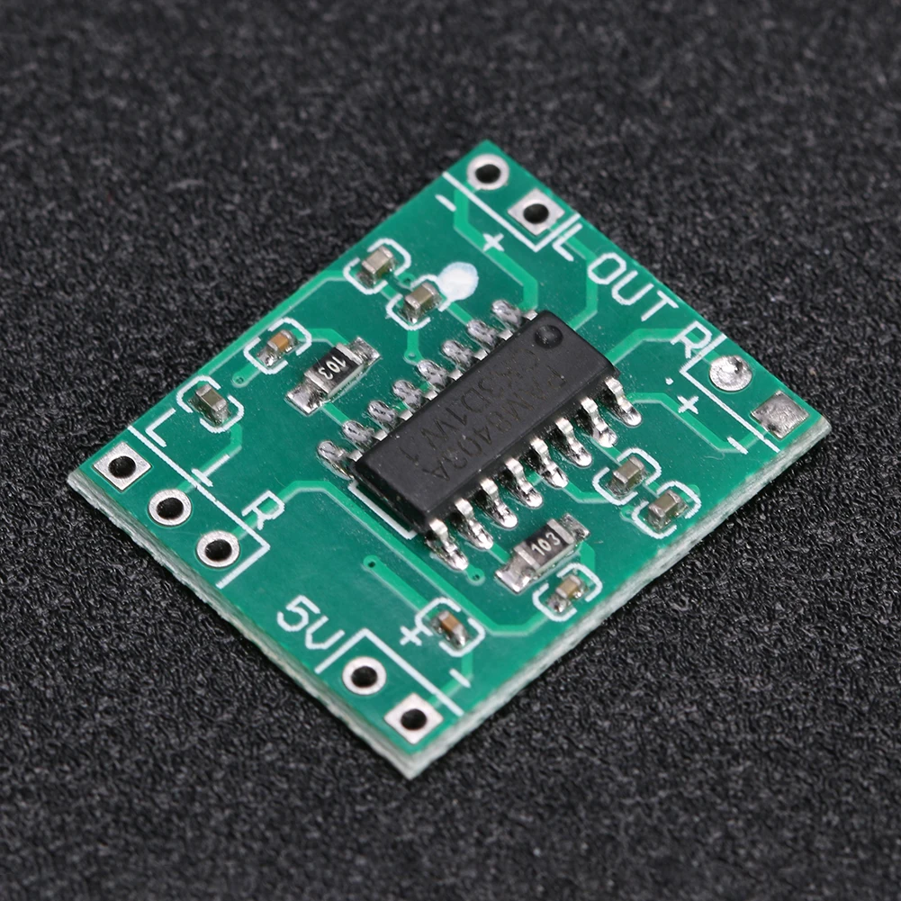 Mini Digital Amplifier Module PAM8403 2x 3W Easily Carrying Kit Lightweight Gadgets for Speaker DVD Player Monitor
Mini Digital Amplifier Module PAM8403 2x 3W Easily Carrying Kit Lightweight Gadgets for Speaker DVD Player Monitor