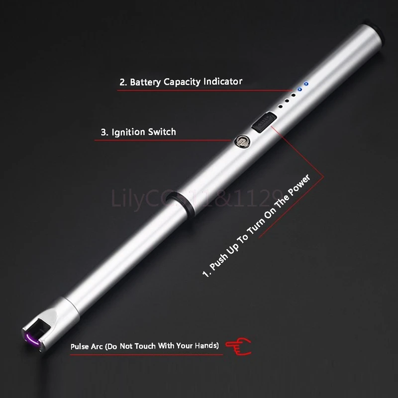 1 Piece USB Electronic Lighter Arc Rechargeable Kitchen Igniter Outdoor BBQ Camping Lighter Portable&Windproof
1 Piece USB Electronic Lighter Arc Rechargeable Kitchen Igniter Outdoor BBQ Camping Lighter Portable&Windproof