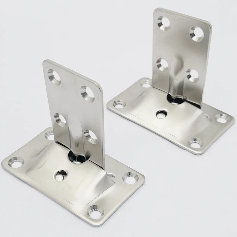 2 Set Marine Grade Stainless Steel Table Bracket Set Removable Multiple Usage for House Boat Marine Accessories Hardware 
2 Set Marine Grade Stainless Steel Table Bracket Set Removable Multiple Usage for House Boat Marine Accessories Hardware