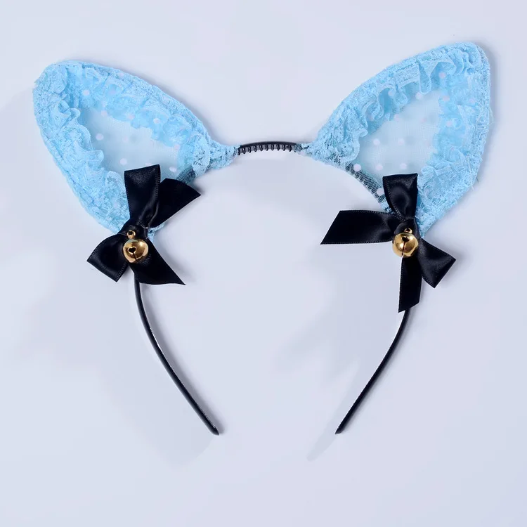 Sexy Lingerie Women Uniform Temptation Accessories Lace Headband Animal Cat Ear Headband Bell Headwear Alternative Clothing
Sexy Lingerie Women Uniform Temptation Accessories Lace Headband Animal Cat Ear Headband Bell Headwear Alternative Clothing