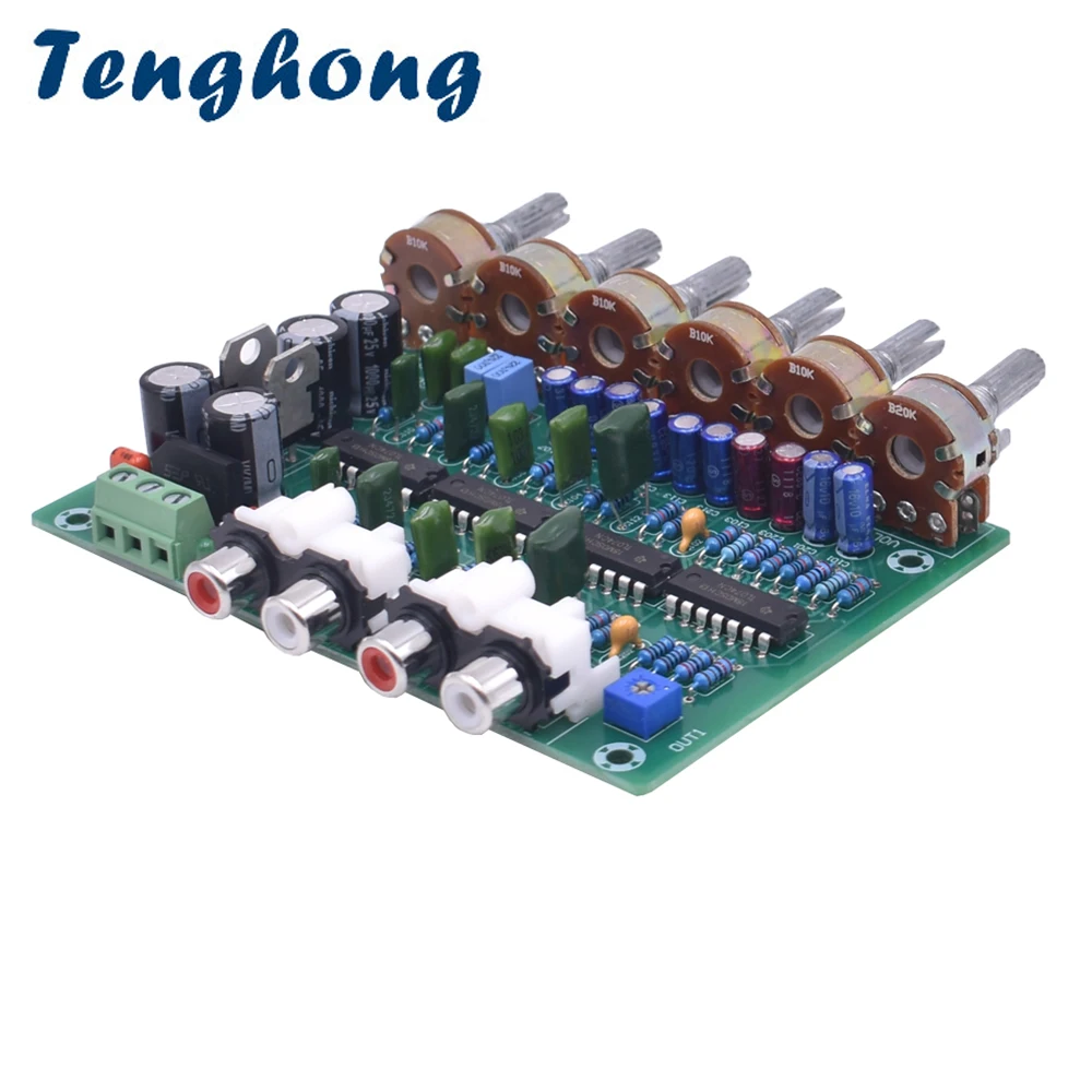 Усилитель Tenghong, предварительный усилитель, Hi-Fi плата управления громкостью, профессиональный двухканальный Предварительный усилитель, саб...
Усилитель Tenghong, предварительный усилитель, Hi-Fi плата управления громкостью, профессиональный двухканальный Предварительный усилитель, саб...