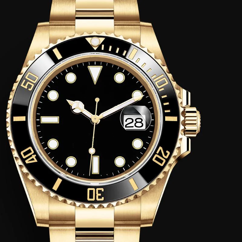 2021 Men's Autoamtic Mechanical Luxury Watch 41mm New Model Stainless Steel Gold Black Blue Ceramic Bezel eta2813 126610 Watches
2021 Men's Autoamtic Mechanical Luxury Watch 41mm New Model Stainless Steel Gold Black Blue Ceramic Bezel eta2813 126610 Watches