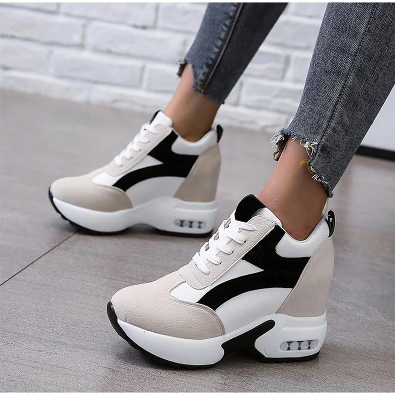 Platform High Top Sneakers For Women Casual Sports Walking Shoes Outdoor Fashion Comfortable Lace-Up Vulcanized Jogging Footwear
Platform High Top Sneakers For Women Casual Sports Walking Shoes Outdoor Fashion Comfortable Lace-Up Vulcanized Jogging Footwear