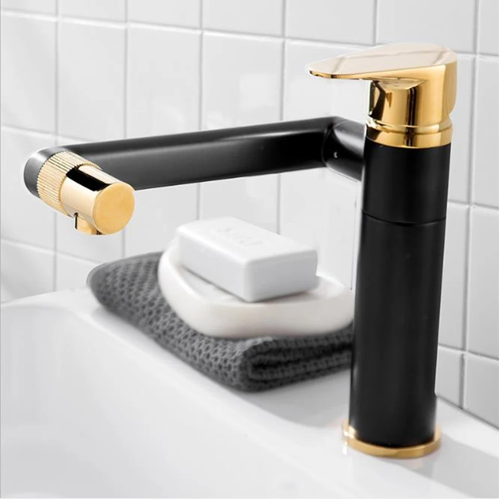 Black White Brass Taps Bathroom Basin Water Mixer Tap Faucet With 360 Rotation Vertical Horizontal Swing Arm Rotatable Nozzle
Black White Brass Taps Bathroom Basin Water Mixer Tap Faucet With 360 Rotation Vertical Horizontal Swing Arm Rotatable Nozzle