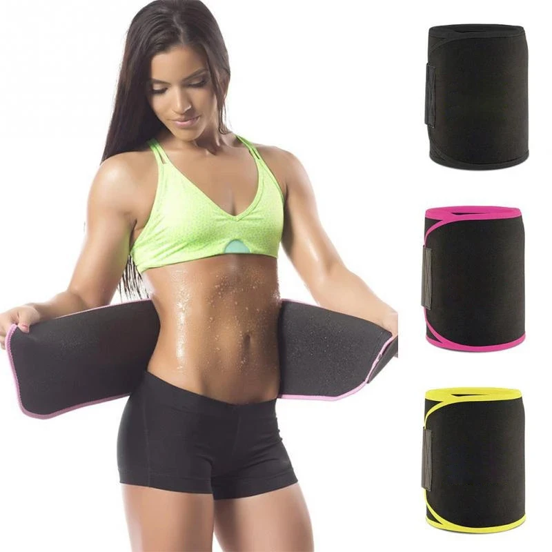 

Women Waist Trainer Breathable Sweat Belt Body Shaper Girdle Fat Burn Belly Slimming Band for Weight Loss Fitness Sweat Belt