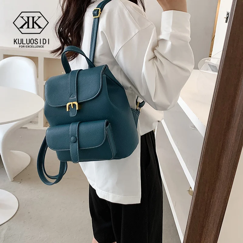 New Women'S Backpack 2021 Travel Backpack Pu Leather Handbag School Bag Girl Solid Color Female Bag Women'S Single Shoulder
New Women'S Backpack 2021 Travel Backpack Pu Leather Handbag School Bag Girl Solid Color Female Bag Women'S Single Shoulder