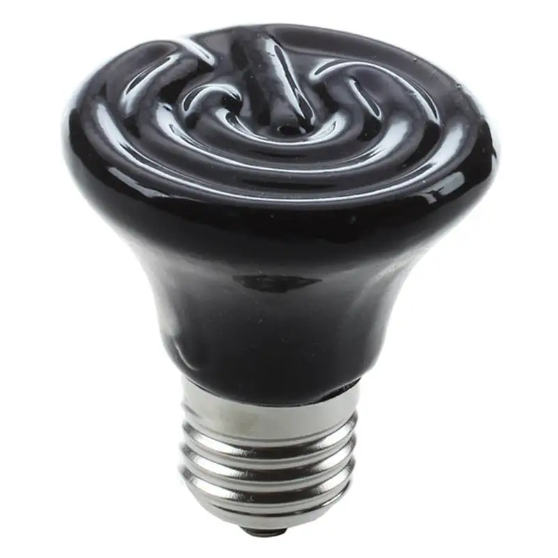 Mini Black Ceramic Heat Infrared Lamp Bulb (110V/100W) 
Mini Black Ceramic Heat Infrared Lamp Bulb (110V/100W)