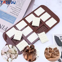 Fais Du Silicone Chocolate Mold For Baking Reusable Non-Stick Candy Jelly Cupcake Pastry Tools Accessories Baking Tools Bakeware