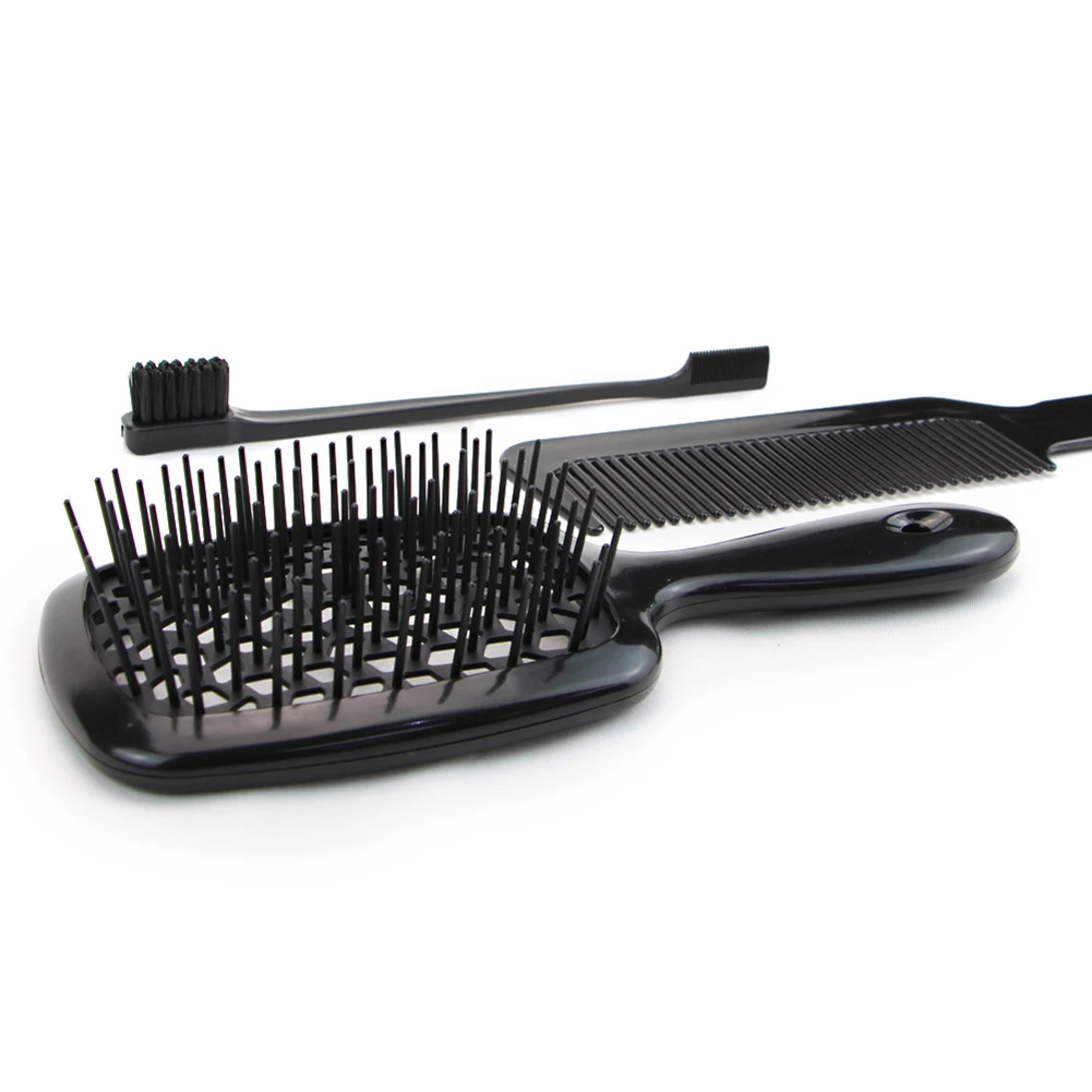 Hair Brush Set Scalp Massager Comb Hollow Design Non-slip Handle Hair Styling Comb For Curly Straight Wet Hair Ergonomic Design
Hair Brush Set Scalp Massager Comb Hollow Design Non-slip Handle Hair Styling Comb For Curly Straight Wet Hair Ergonomic Design
