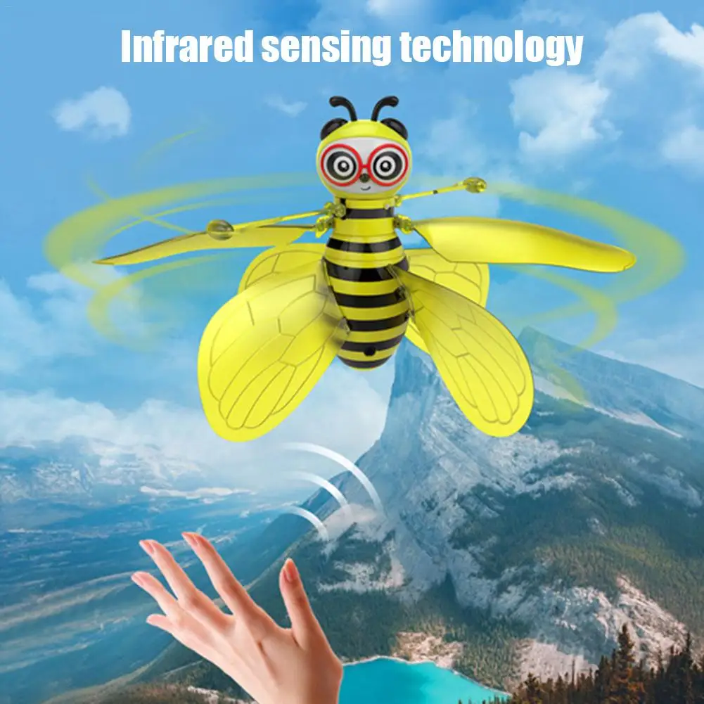 Little Bee Drone Gesture-Sensing Aircraft Suspended Mini Induction Suspension RC Aircraft Flying Suspended Children Outdoor Toys
Little Bee Drone Gesture-Sensing Aircraft Suspended Mini Induction Suspension RC Aircraft Flying Suspended Children Outdoor Toys